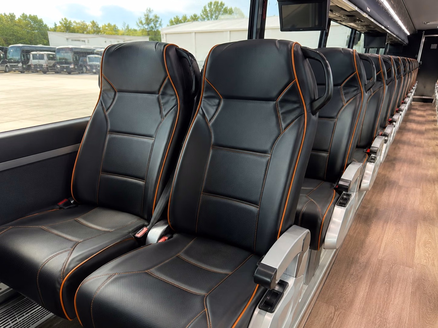 philadelphia charter bus rental inside
